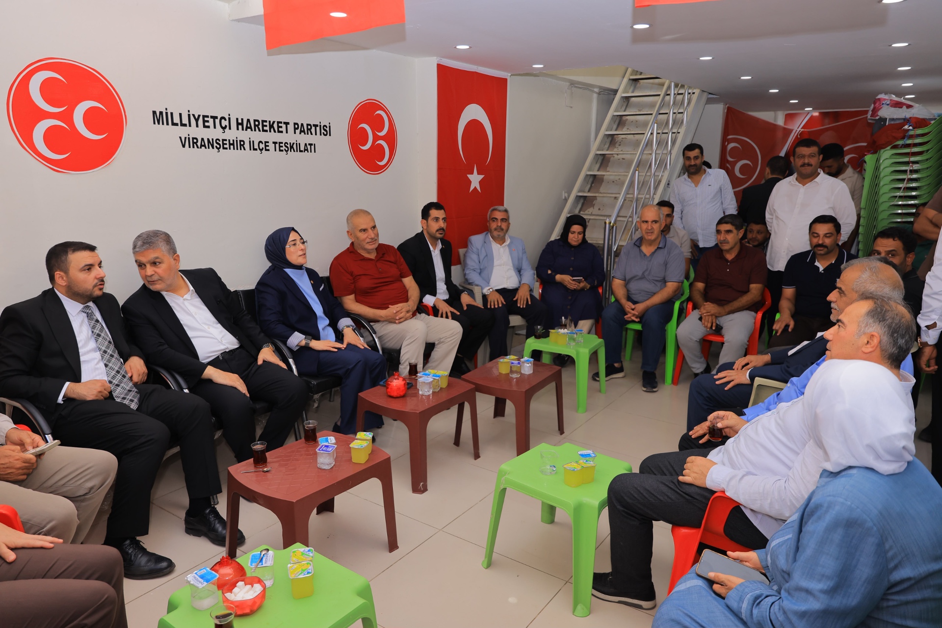 Teşkilat üyelerimizle birlikte