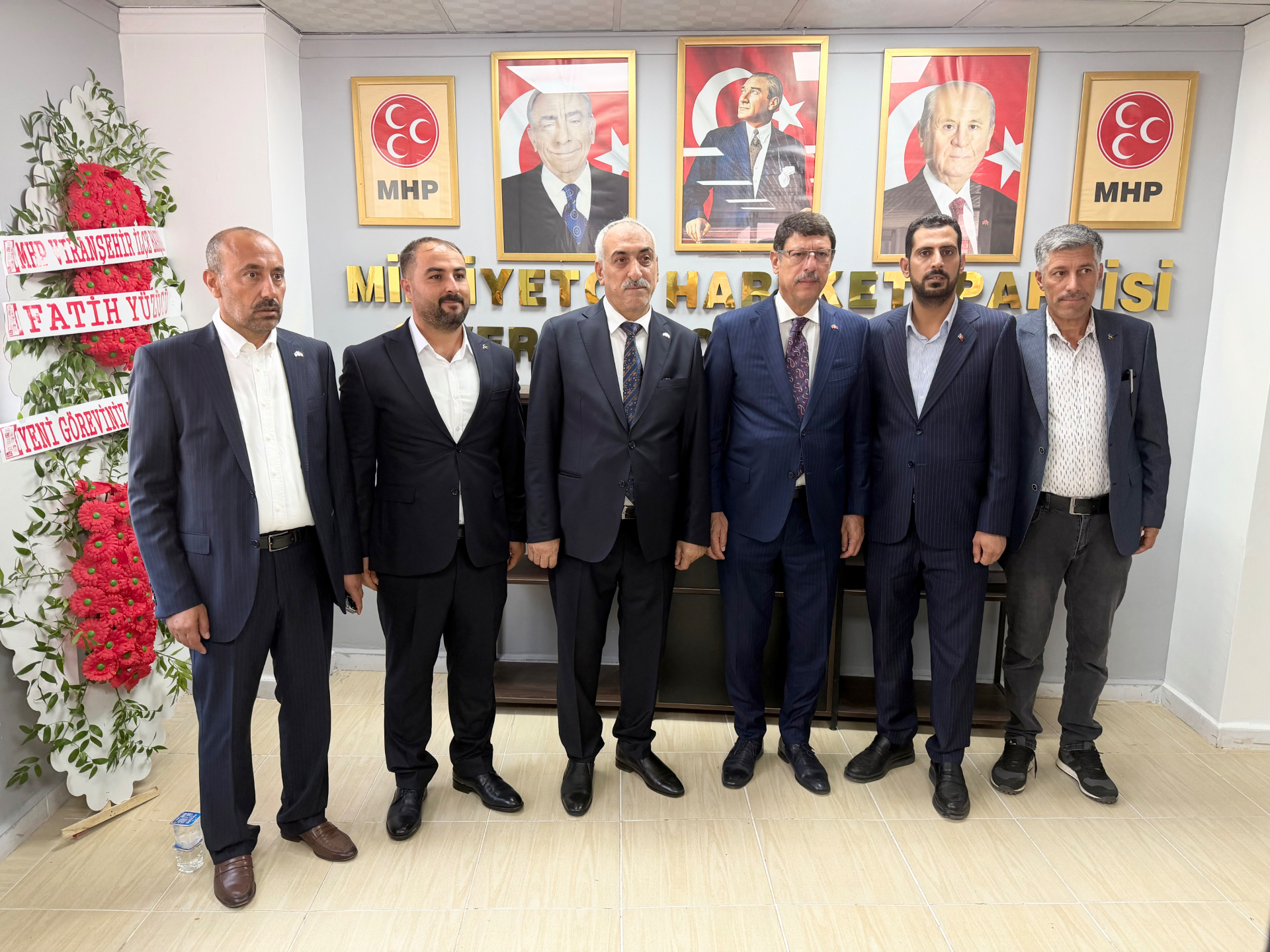 MHP Siverek İlçe Başkanlığı Kongresine Katılım Sağladık