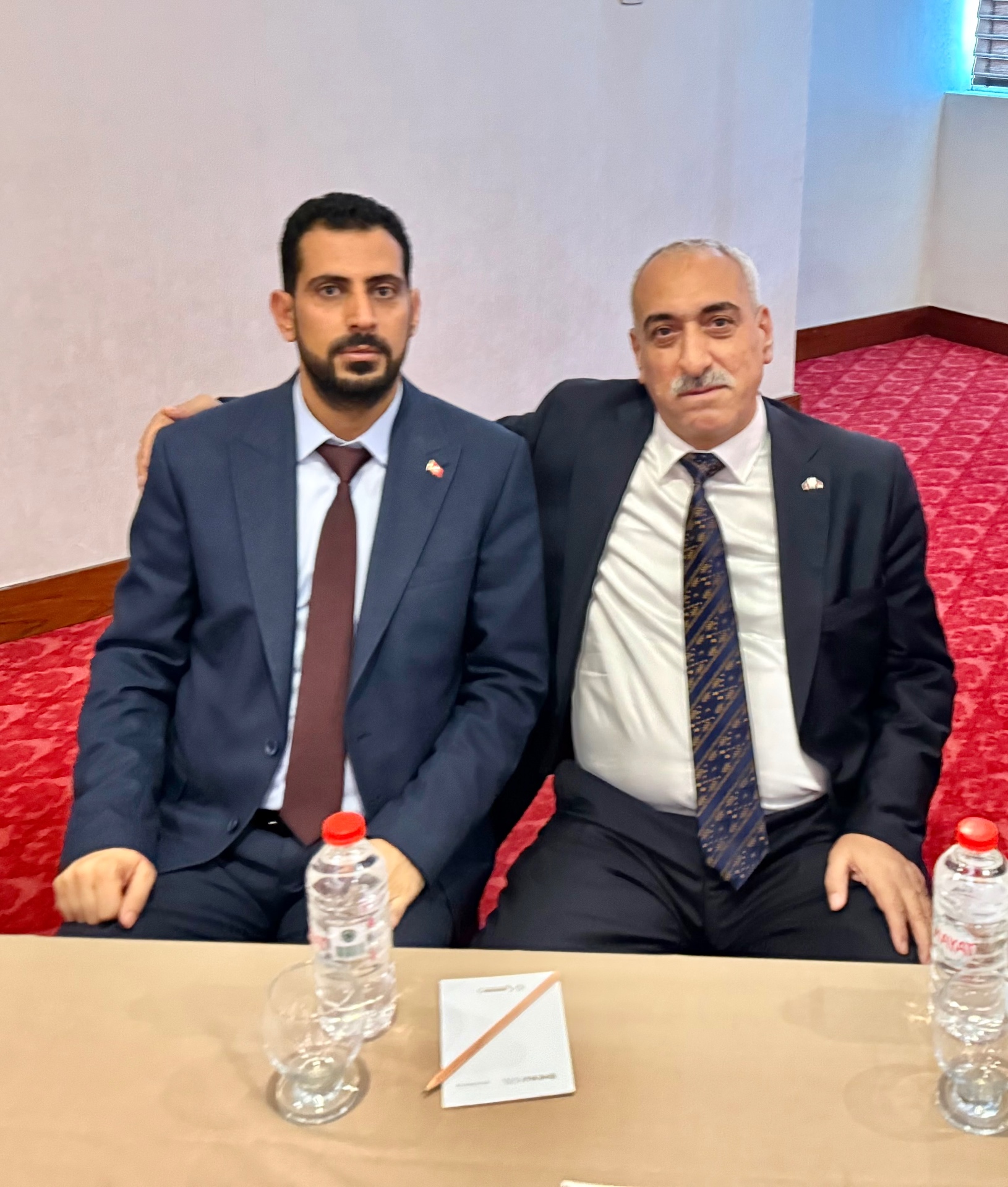 İlçe Başkanımız Fatih Yüzücü toplantıda