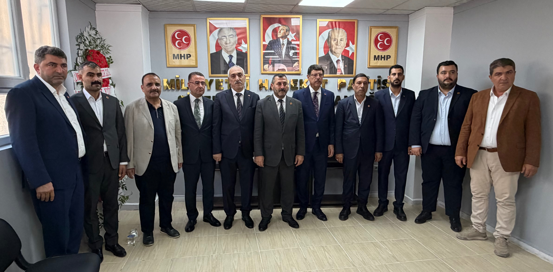 MHP Siverek İlçe Başkanlığı Kongresi teşkilat mensuplarımız